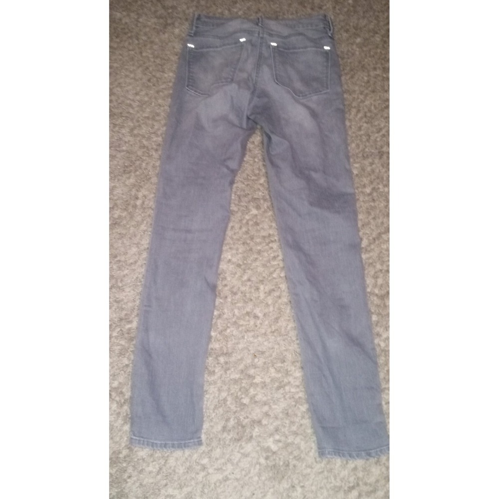 Women's Athleta Jeans Size 0 Color Gray Skinny Sexy Party Cocktail Night Fun - Picture 3 of 3